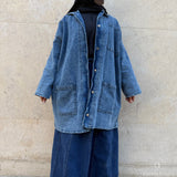 Oversize-Jeansjacke „RETRO JACKET“ Edition 2 – DAILY DRESS