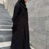 Tunique longue finition veloutée « VELORA LONG TUNIC » - OUMMI BASICS