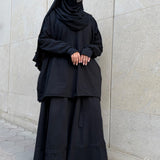 Oversized top with second-skin effect and mitten option "LE DAILY SKIN" - DAILY DRESS