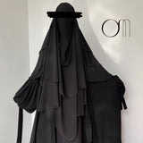 Khimar 3 voiles Yemenite - OUMMI MUSLIM