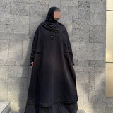 Tunique ajustable en tweed à fentes "COCO HERITAGE" - OUMMI BASICS