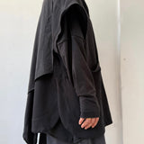 Sur-chemise oversize en coton "RIVIERA OVERSHIRT" - OMIX