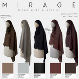 Hijab prêt-à-enfiler « MIRAGE » - DAILY DRESS