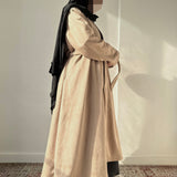 Manteau long en suédine « SOFT SUEDE COAT » - OUMMI BASICS