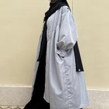 Veste coupe-vent oversize à fronces « UMBRELLA JACKET » - OUMMI BASICS