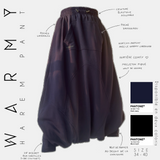 Saroual oversize molletonné "WARMY HAREM PANT" - DAILY DRESS