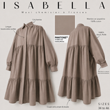 „ISABELLA“ Raffbluse - OUMMI BASICS