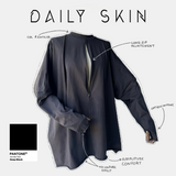 Top oversize effet seconde peau option mitaine « LE DAILY SKIN » - DAILY DRESS