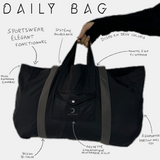 Maxi Tote bag multi-options « DAILY BAG » - DAILY DRESS