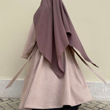 Long suede coat "SOFT SUEDE COAT" - OUMMI BASICS