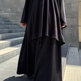 Palazzo léger en viscose rayée « LINE PALAZZO » - OUMMI BASICS