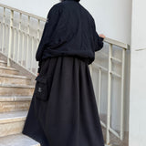 Jupe oversize en polaire "EVEREST SKIRT" - OUMMI BASICS