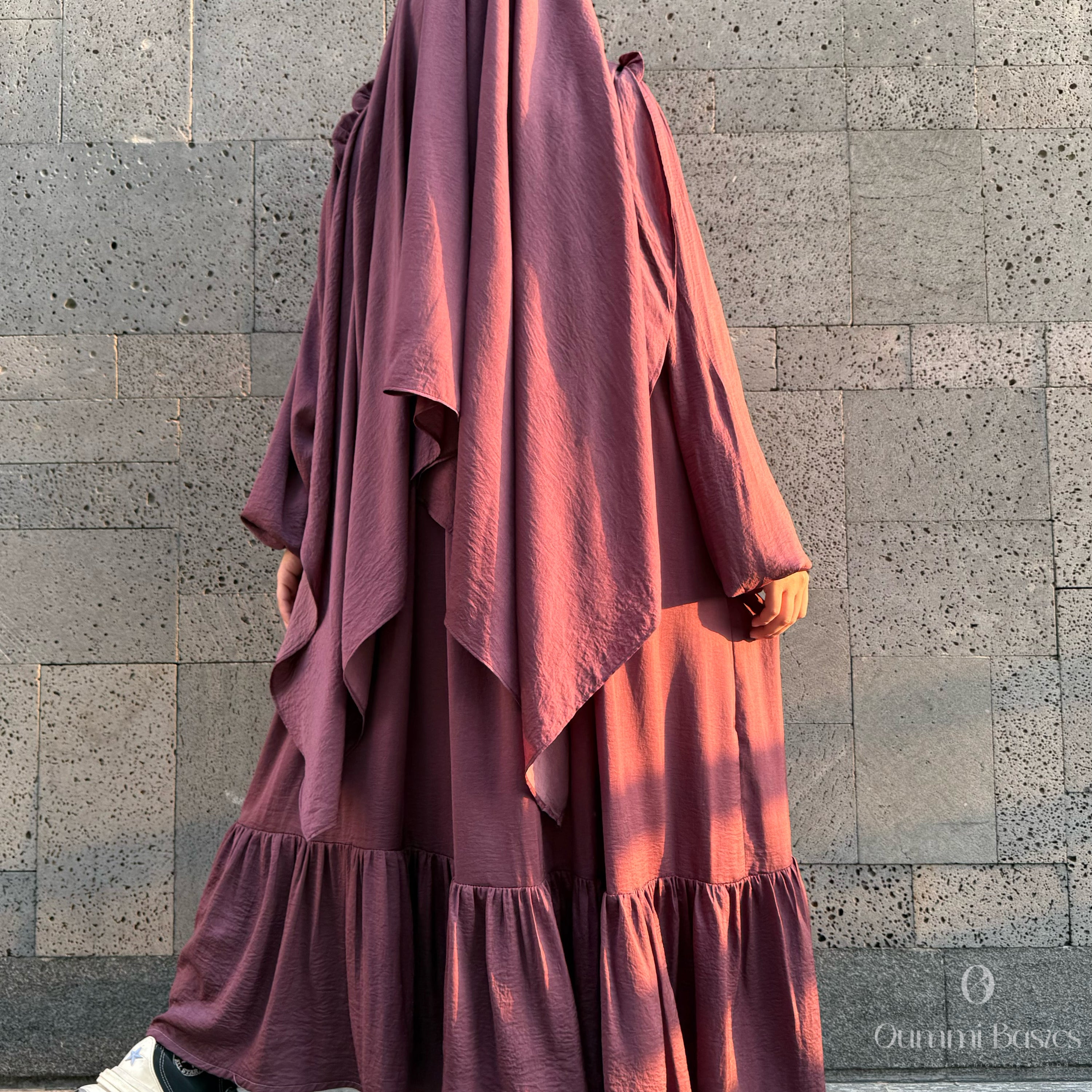 Khimar à double pointe "MIRAGE" - OUMMI BASICS