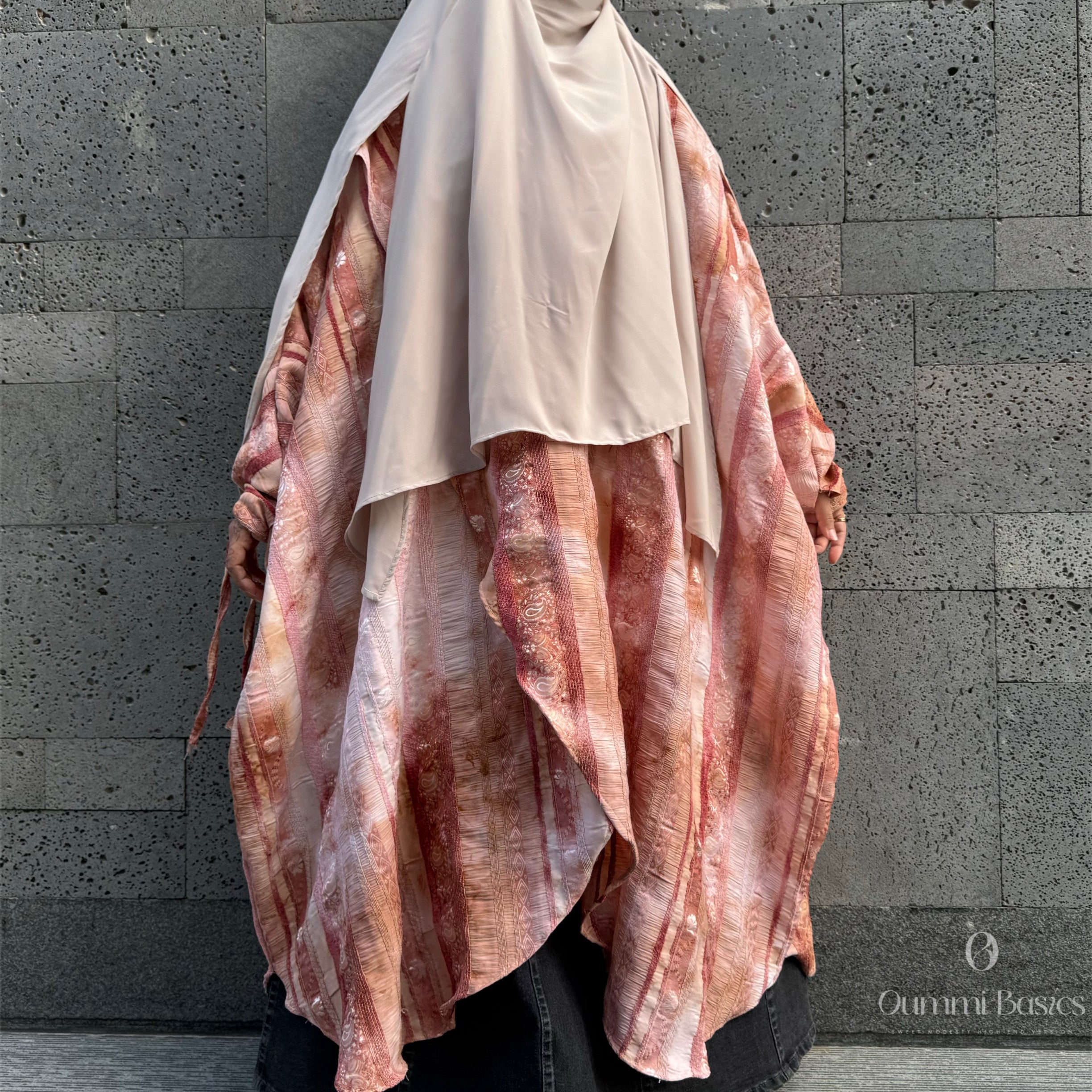 Tunique drapée ethnique « ZELLIGE TUNIC » - OUMMI BASICS