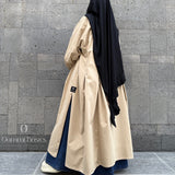 Trench chemise ajustable « URBAN TAILOR » - OUMMI BASICS