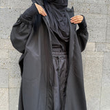 Veste longue à capuche « DARK MOTION JACKET » - OUMMI BASICS