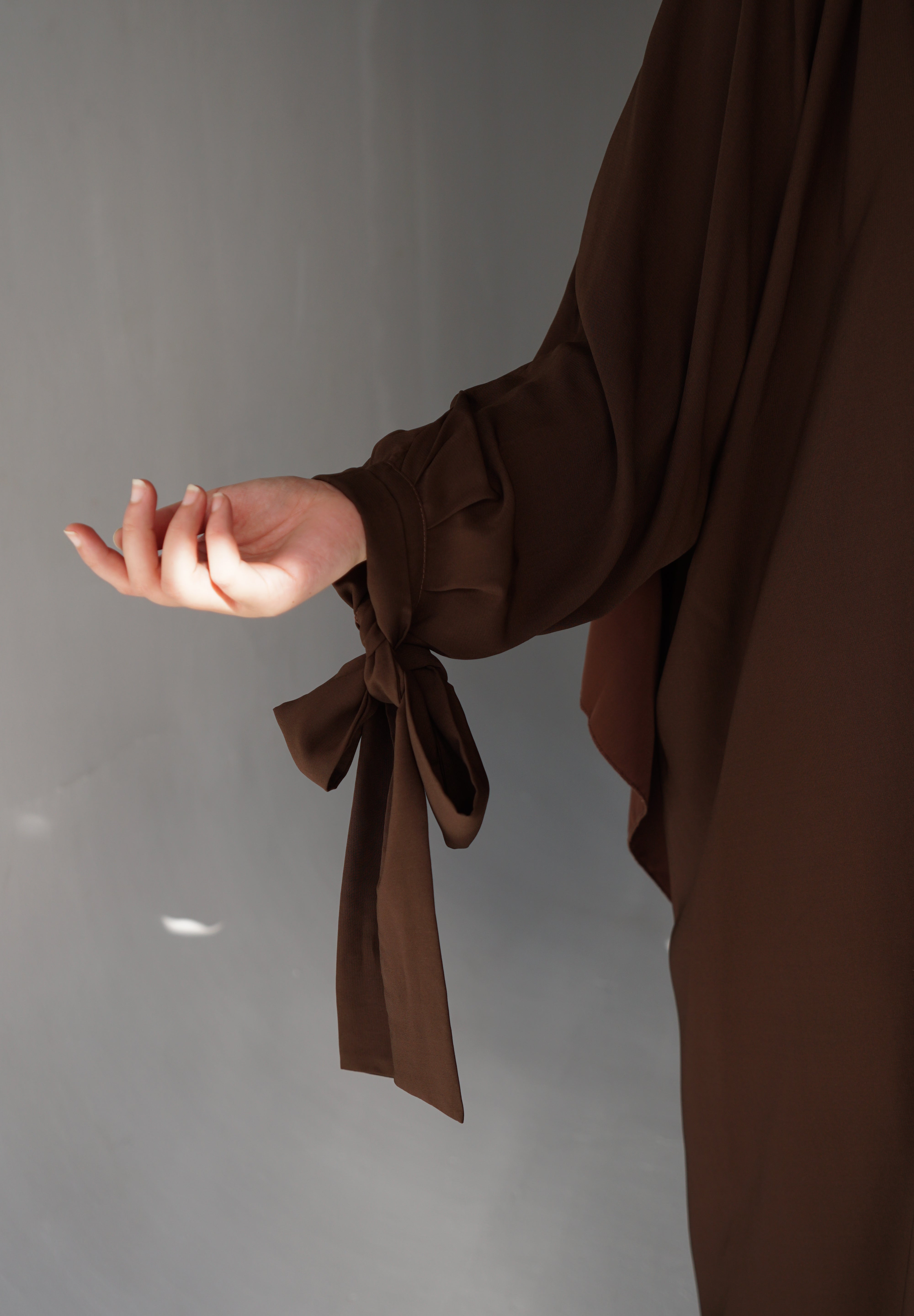 Abaya  femme Chocolat