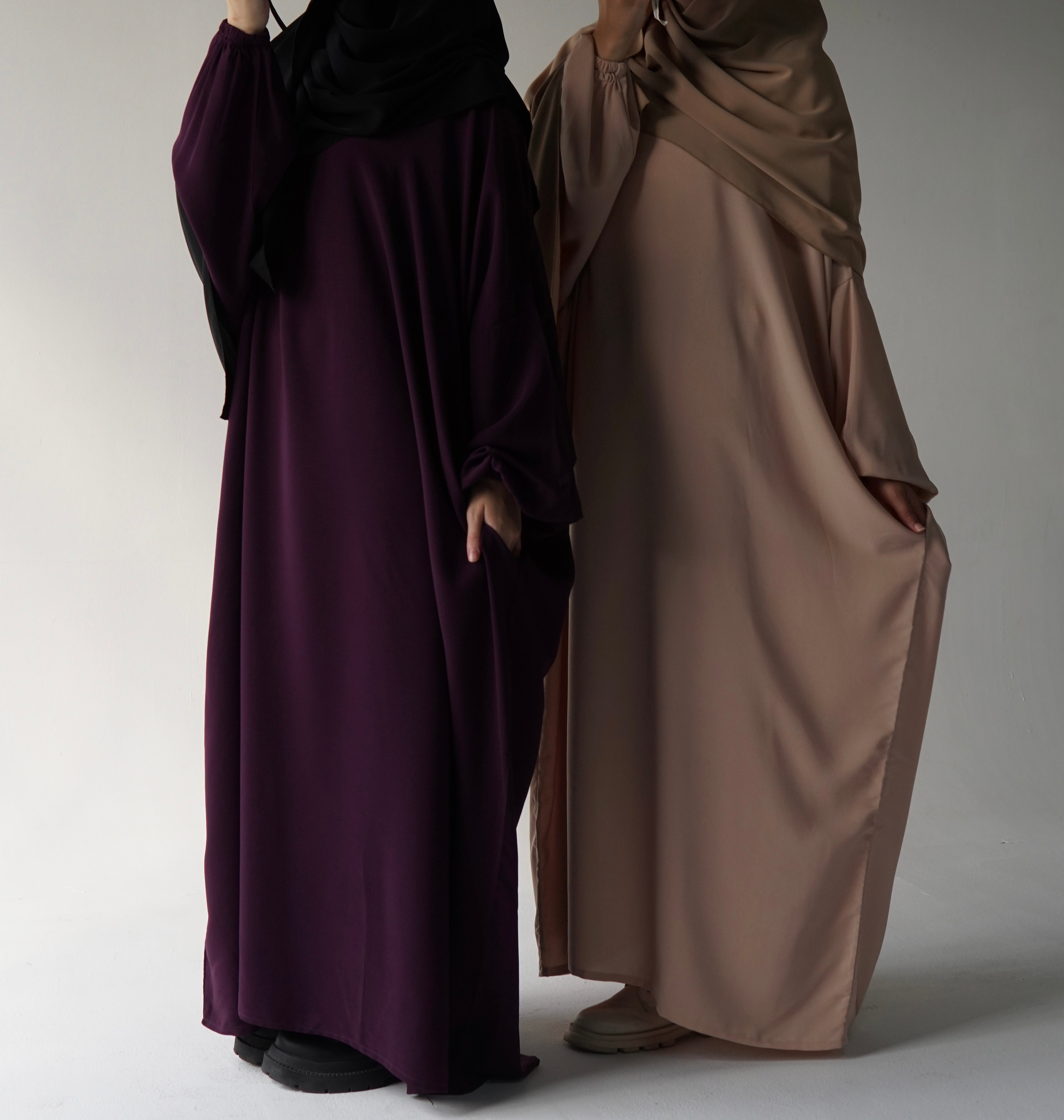 Abaya femme cloche bell dress