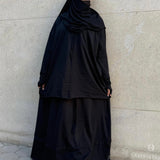 Oversized top with second-skin effect and mitten option "LE DAILY SKIN" - DAILY DRESS