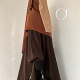 Abaya femme  Marron