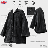 Oversized Denim Jacket "RETRO JACKET" Edition 2 - DAILY DRESS