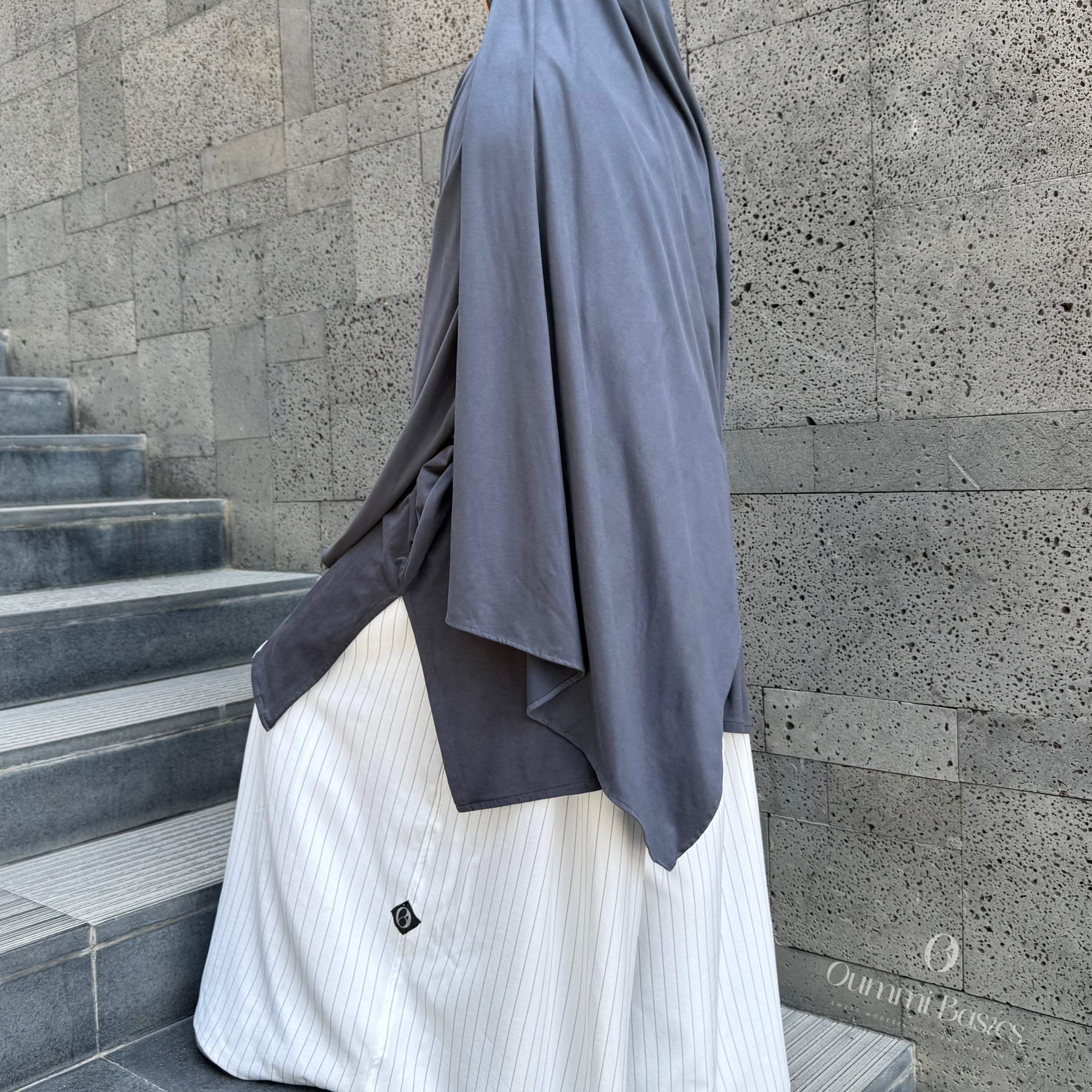 Palazzo effet jupe léger « LINE PALAZZO » - OUMMI BASICS