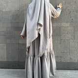 Khimar à double pointe "MIRAGE" - OUMMI BASICS