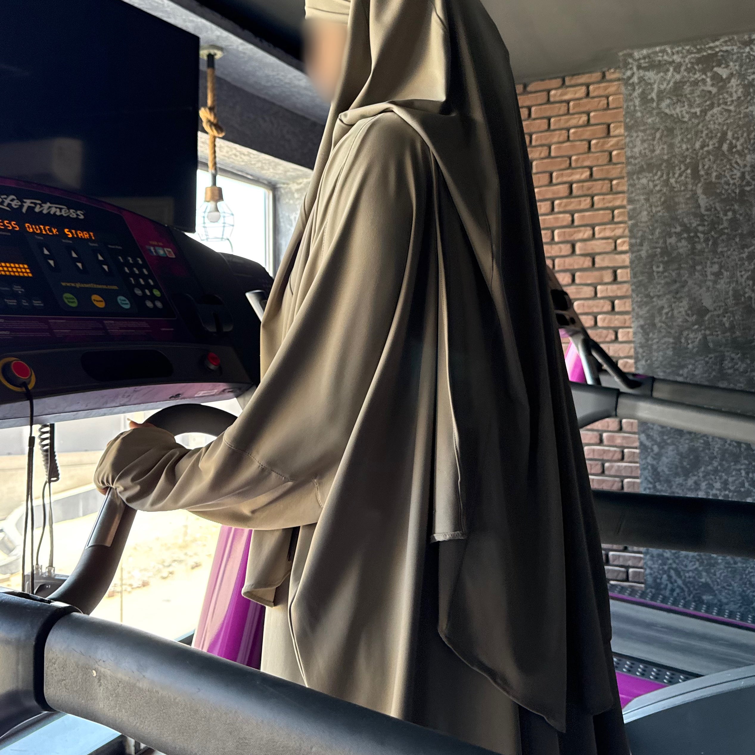 Khimar à fentes « AIRCOVER » - OUMMI BASICS