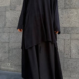 Palazzo léger en viscose rayée « LINE PALAZZO » - OUMMI BASICS