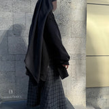 Jupe longue d’hiver à carreaux « Highland Plaid Skirt » - OUMMI BASICS