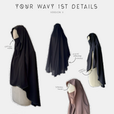 Khimar Capuche "WAVY 1ST" - DAILY DRESS