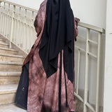 Lange Tunika mit „GOLDEN HOUR TUNIC“-Muster – DAILY DRESS