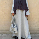 Robe T-Shirt longue basique « BASE DRESS » - OUMMI BASICS
