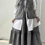 Denim with white shirt 