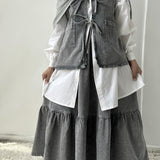 Denim with white shirt 