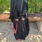 Tunique longue ample « LUNA RUFFLE TUNIC » - OUMMI BASICS