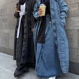 Veste en jean longue oversize « SKYLINE JACKET » - OUMMI BASICS