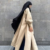 Trench chemise ajustable « URBAN TAILOR » - OUMMI BASICS