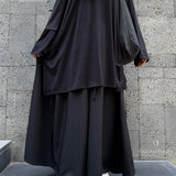 Palazzo léger en viscose rayée « LINE PALAZZO » - OUMMI BASICS