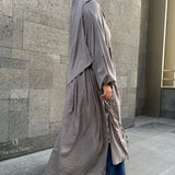 Long loose tunic "KHALEESI TUNIC" - OUMMI BASICS