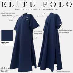 Elite polo blue elite 