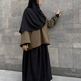 T-shirt oversize à manches longues « BASE LAYER » - OUMMI BASICS