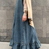 Robe salopette en jean longue « TWILIGHT OVERALLS » - OUMMI BASICS