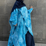 Tunique drapée ethnique « ZELLIGE TUNIC » - OUMMI BASICS