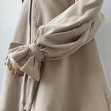 Cardigan femme modeste en coton « HARMONY CARDIGAN » - OUMMI BASICS