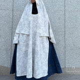 Tunique longue capuche-hijab intégré « SLAVIC HERITAGE TUNIC » - OUMMI BASICS