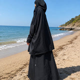 Built-in burkini legging skirt "MODEST SWIM SKIRT" - OUMMI BASICS