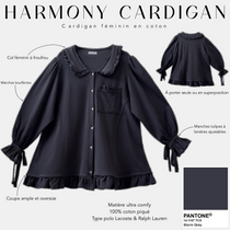 Harmony cardigan cardigan féminin en coton Storm Grey