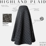Highland plaid skirt