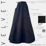 Jupe oversize en velours côtelé « VELVET SKIRT » - DAILY DRESS